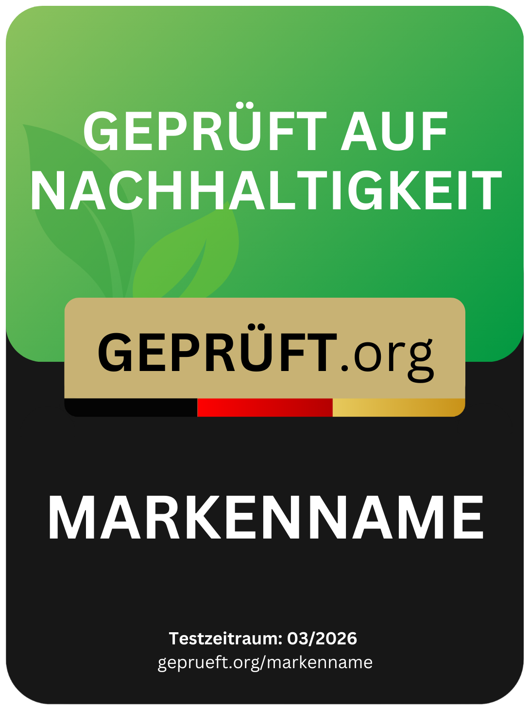 Nachhaltigkeit – Modern